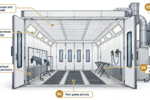 Paint Booth Cleaning