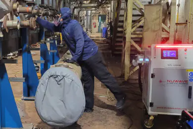 On-site industrial laser cleaning
